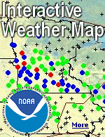 Check the weather at airports all over the USA. 